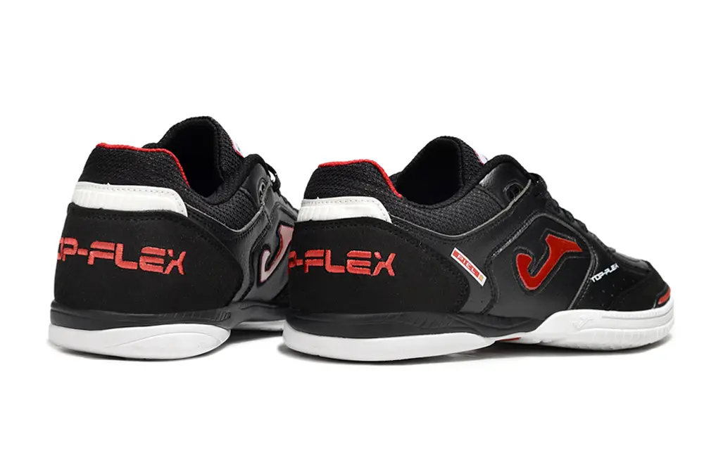 Joma Top Flex IC - Black/Crimson Red/White