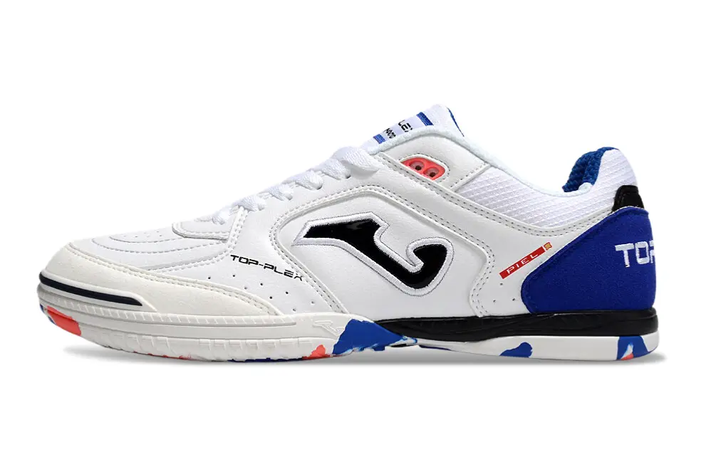 Joma Top Flex IC - White/Royal Blue/Crimson Red