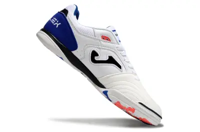 Joma Top Flex IC - White/Royal Blue/Crimson Red