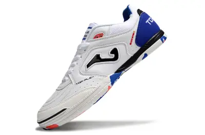 Joma Top Flex IC - White/Royal Blue/Crimson Red