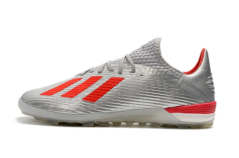 Adidas X 19.1 TF - Grey/Vibrant Red/Sleek Silver