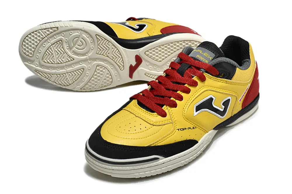Joma Top Flex IC - Yellow/Crimson Red/Black
