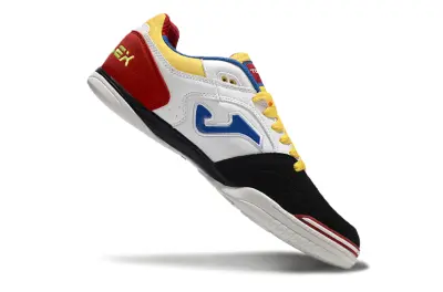 Joma Top Flex IC - White/Vibrant Yellow/Crimson Red