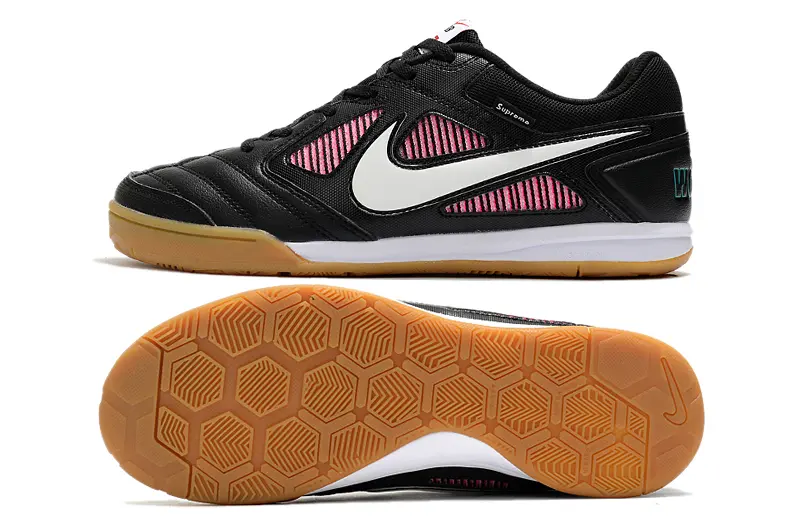 Supreme x Nike SB Gato IC - Black/Vivid Pink/Gum Brown
