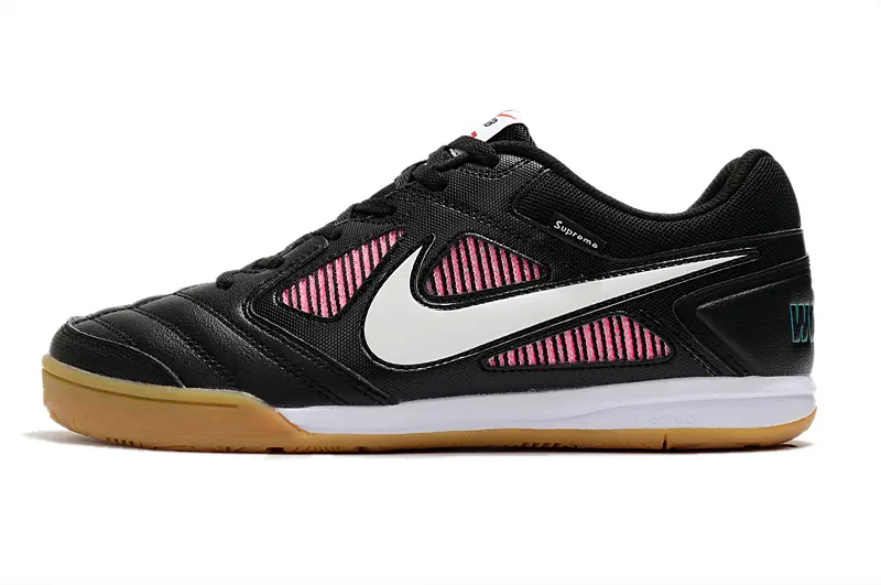 Supreme x Nike SB Gato IC - Black/Vivid Pink/Gum Brown