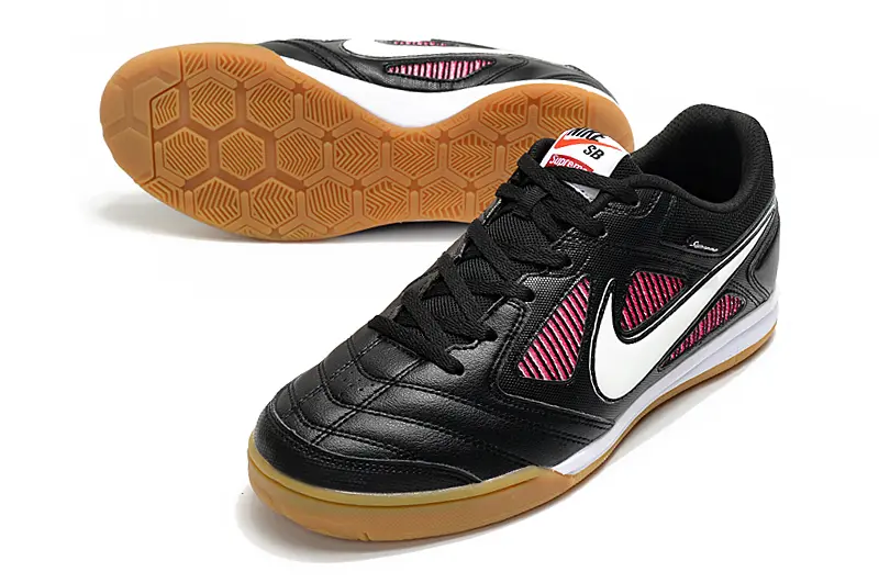 Supreme x Nike SB Gato IC - Black/Vivid Pink/Gum Brown