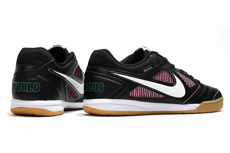 Supreme x Nike SB Gato IC - Black/Vivid Pink/Gum Brown