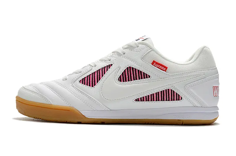 Supreme x Nike SB Gato IC - White/Crimson Stripe/Gum Sole