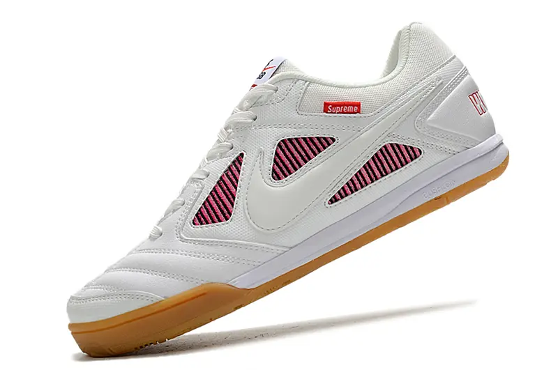 Supreme x Nike SB Gato IC - White/Crimson Stripe/Gum Sole