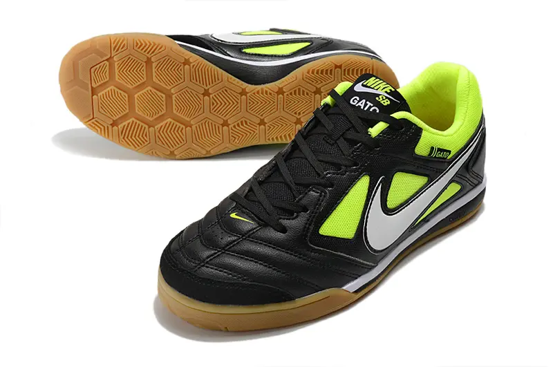 Supreme x Nike SB Gato IC - Black/Lime Green/White