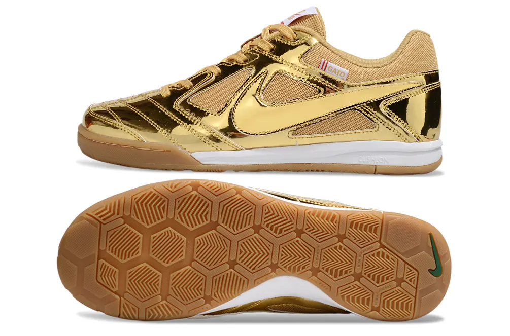 Supreme x Nike SB Gato IC - Gold/Shiny Gold/Desert Tan