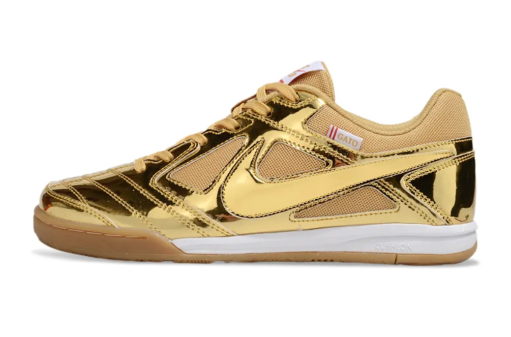 Supreme x Nike SB Gato IC - Gold/Shiny Gold/Desert Tan