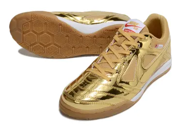 Supreme x Nike SB Gato IC - Gold/Shiny Gold/Desert Tan