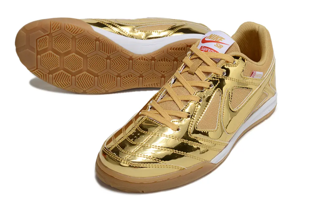 Supreme x Nike SB Gato IC - Gold/Shiny Gold/Desert Tan