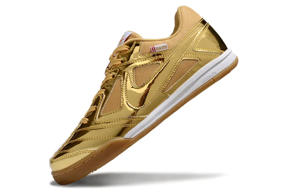 Supreme x Nike SB Gato IC - Gold/Shiny Gold/Desert Tan