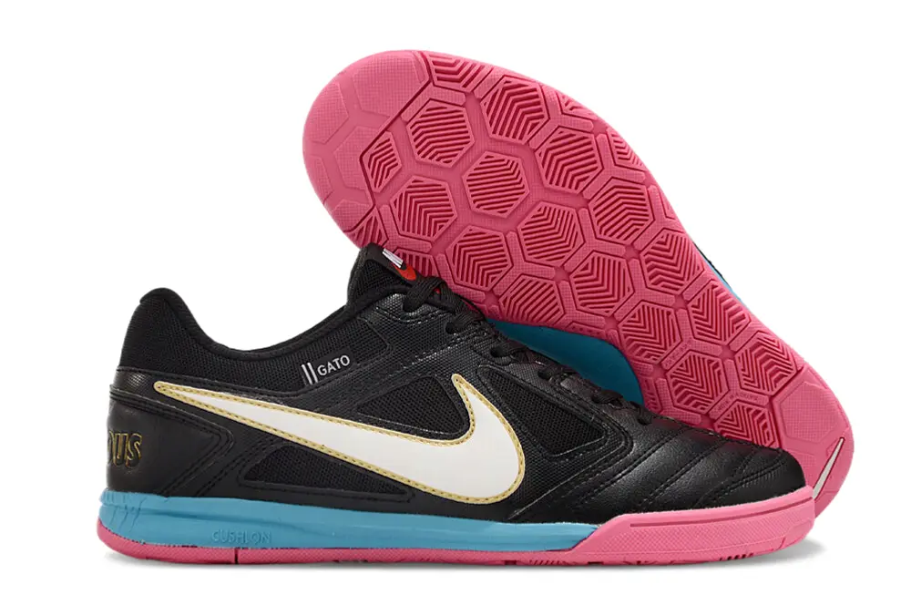 Supreme x Nike SB Gato IC - Black/Vibrant Pink/Icy Blue