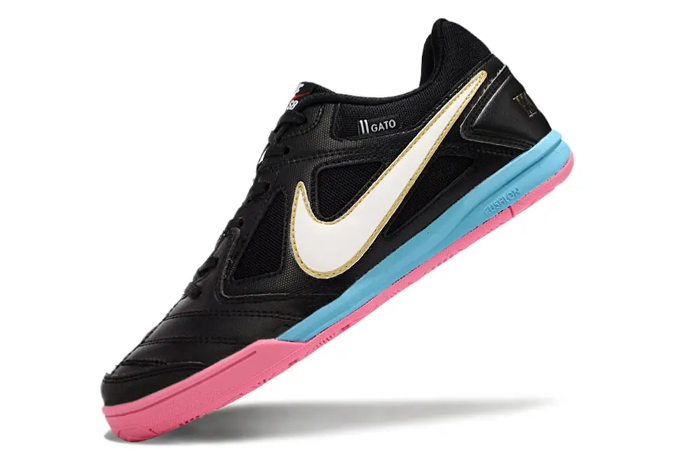 Supreme x Nike SB Gato IC - Black/Vibrant Pink/Icy Blue