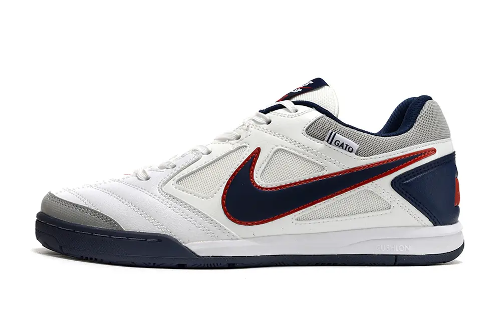 Supreme x Nike SB Gato IC - White/Navy Blue/Crimson Red