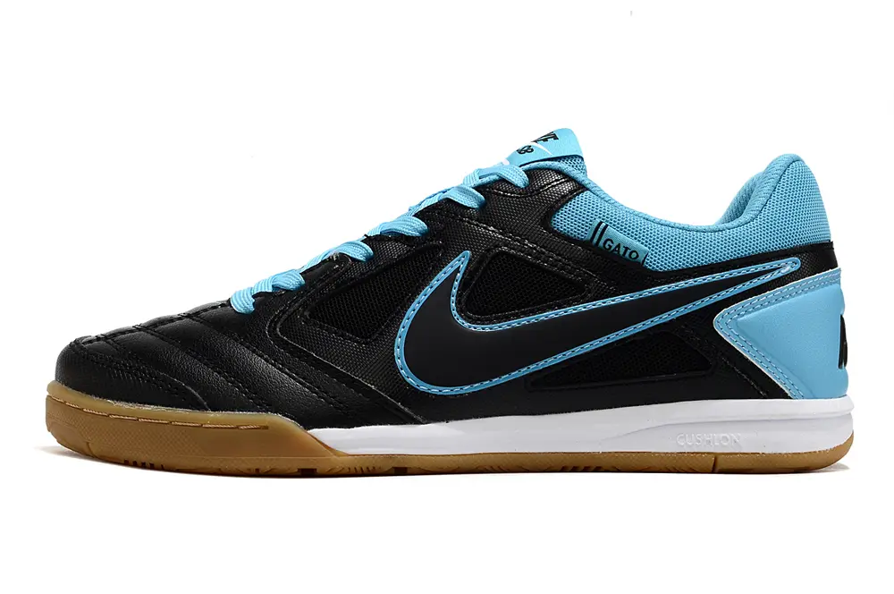 Supreme x Nike SB Gato IC - Black/Sky Blue/Gum Sole