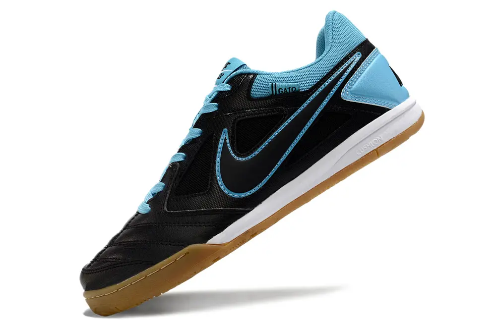 Supreme x Nike SB Gato IC - Black/Sky Blue/Gum Sole