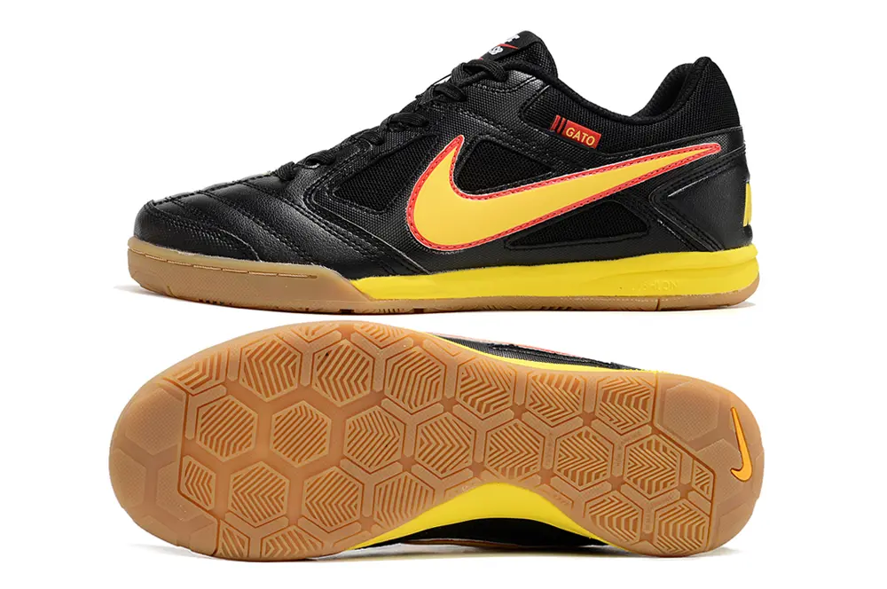 Supreme x Nike SB Gato IC - Black/Electric Yellow/Fiery Red