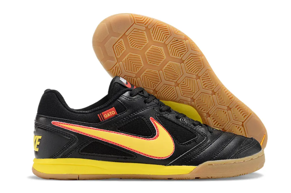 Supreme x Nike SB Gato IC - Black/Electric Yellow/Fiery Red