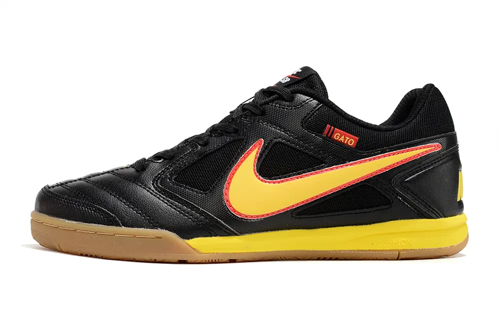 Supreme x Nike SB Gato IC - Black/Electric Yellow/Fiery Red