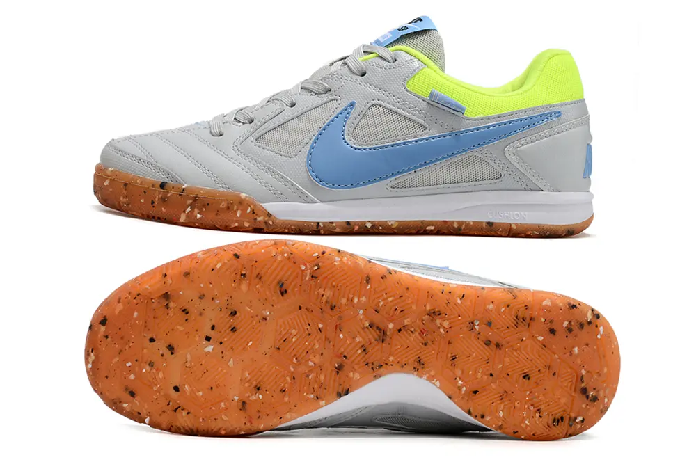 Supreme x Nike SB Gato IC - Gray/Electric Lime/Sky Blue