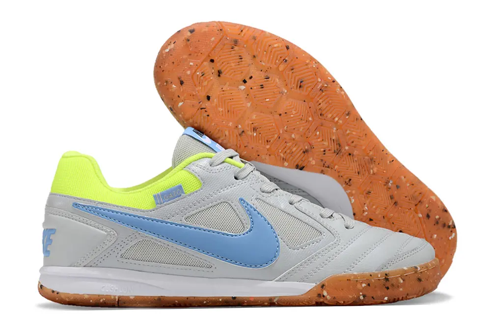 Supreme x Nike SB Gato IC - Gray/Electric Lime/Sky Blue