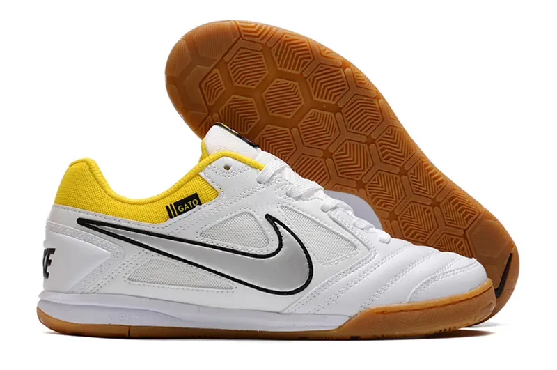 Supreme x Nike SB Gato IC - White/Bright Yellow/Gum Brown