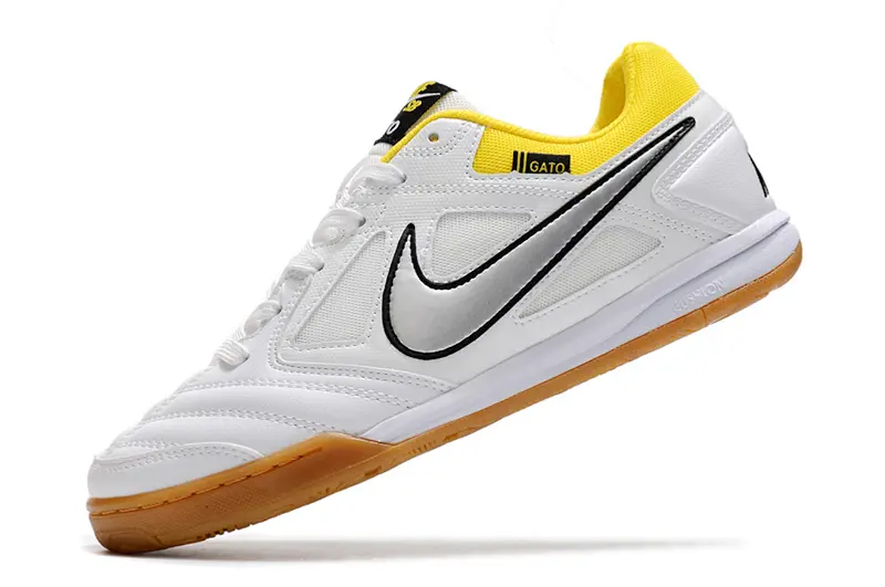 Supreme x Nike SB Gato IC - White/Bright Yellow/Gum Brown