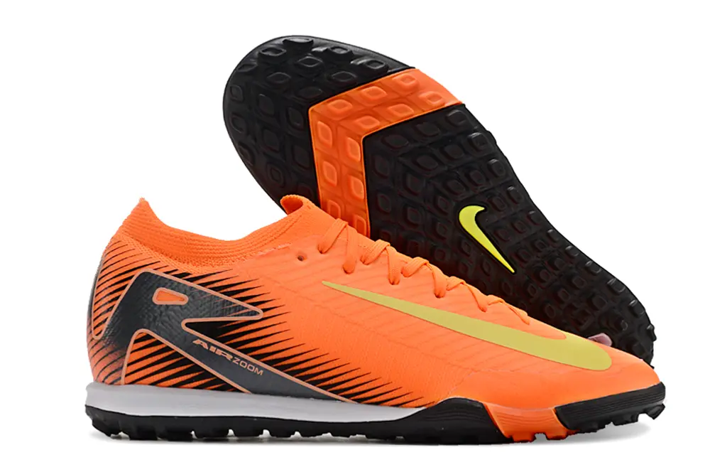 Nike Air Zoom Mercurial Vapor 16 Elite TF - Orange/Neon Yellow/Black