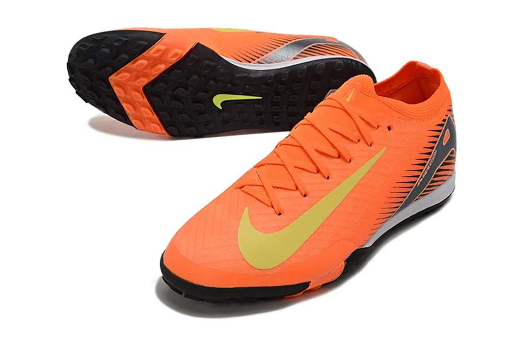 Nike Air Zoom Mercurial Vapor 16 Elite TF - Orange/Neon Yellow/Black