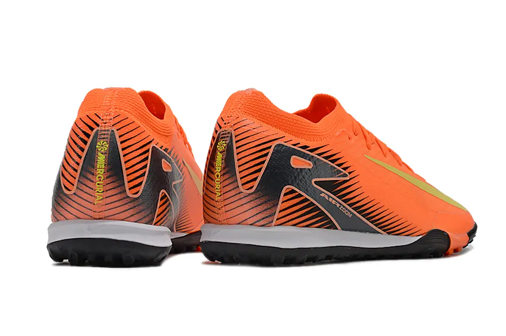 Nike Air Zoom Mercurial Vapor 16 Elite TF - Orange/Neon Yellow/Black