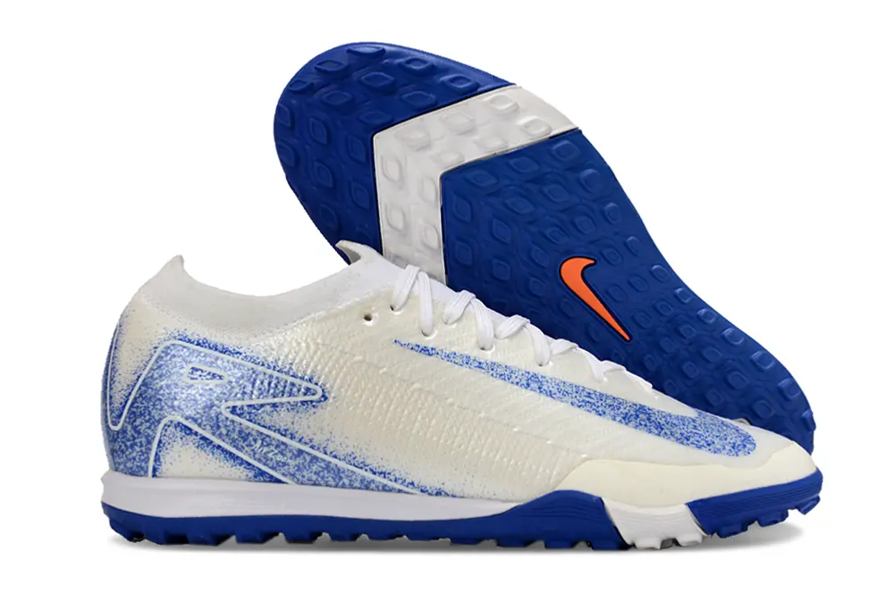 Nike Air Zoom Mercurial Vapor 16 Elite TF - White/Electric Blue/Sky Blue
