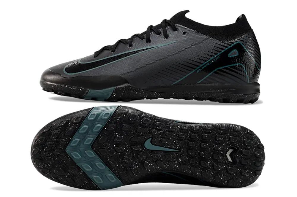Nike Air Zoom Mercurial Vapor 16 Elite TF - Black/Turquoise/Charcoal