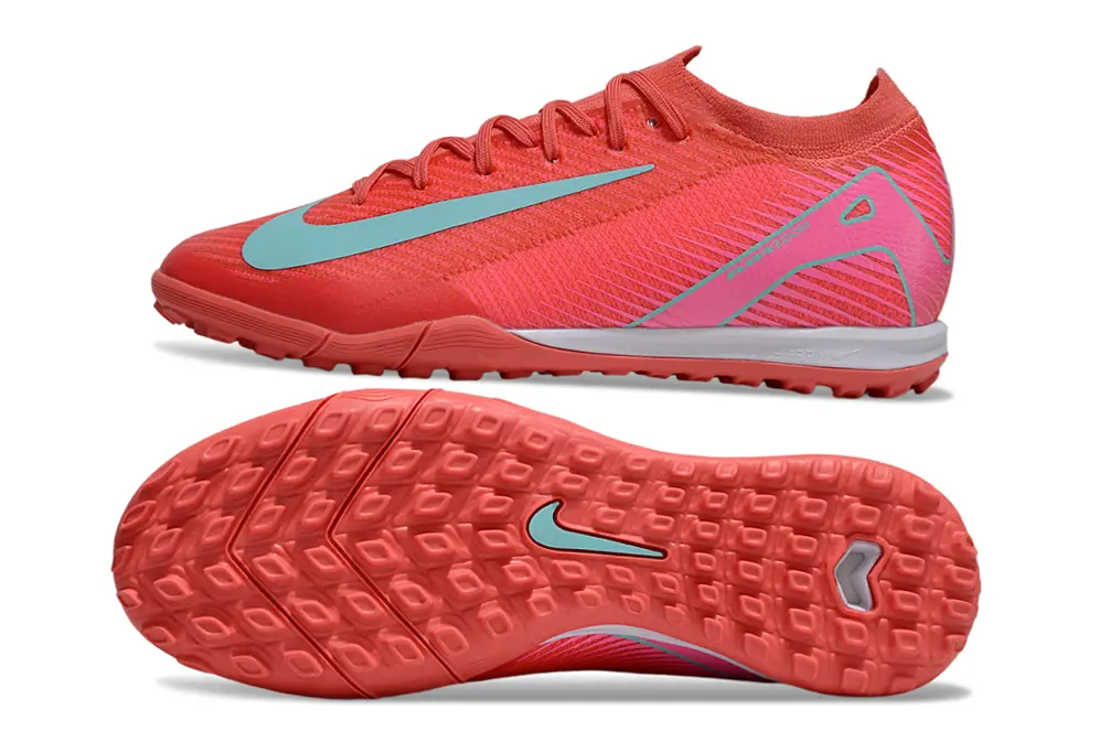 Nike Air Zoom Mercurial Vapor 16 Elite TF - Red/Aqua Blue/Pink Dream