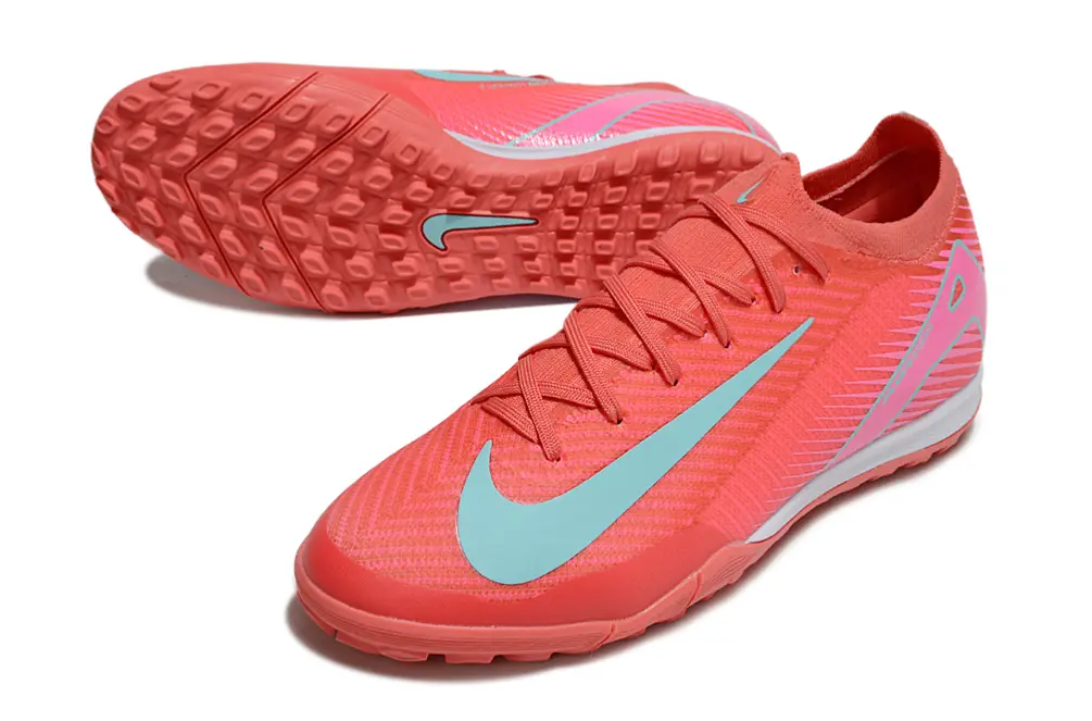 Nike Air Zoom Mercurial Vapor 16 Elite TF - Red/Aqua Blue/Pink Dream