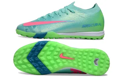 Nike Air Zoom Mercurial Vapor 16 Elite TF - Aqua/Lime Green/Pink Blast