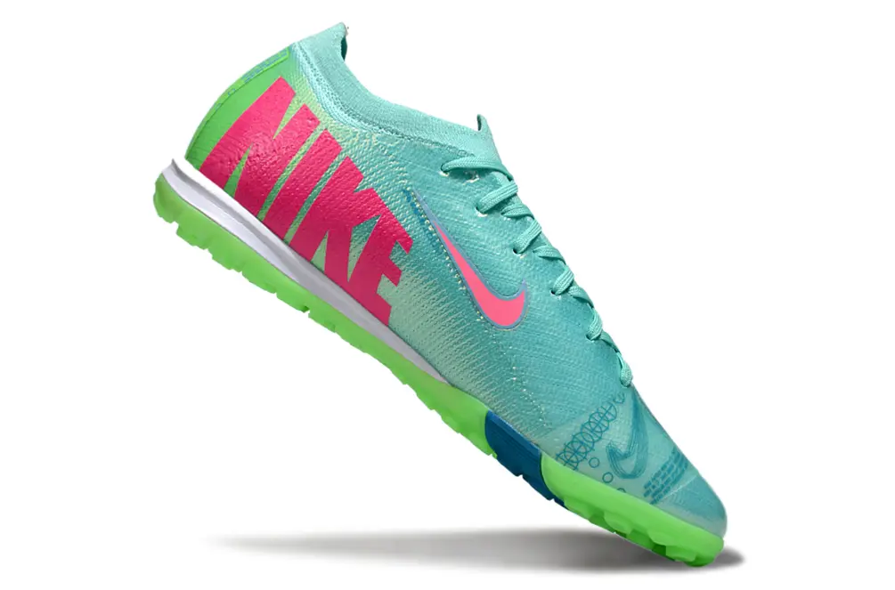 Nike Air Zoom Mercurial Vapor 16 Elite TF - Aqua/Lime Green/Pink Blast