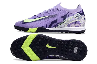 Nike Air Zoom Mercurial Vapor 16 Elite TF - Purple/Vibrant Lilac/Luminous Green