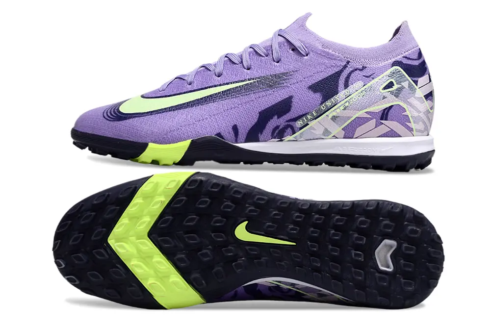 Nike Air Zoom Mercurial Vapor 16 Elite TF - Purple/Vibrant Lilac/Luminous Green