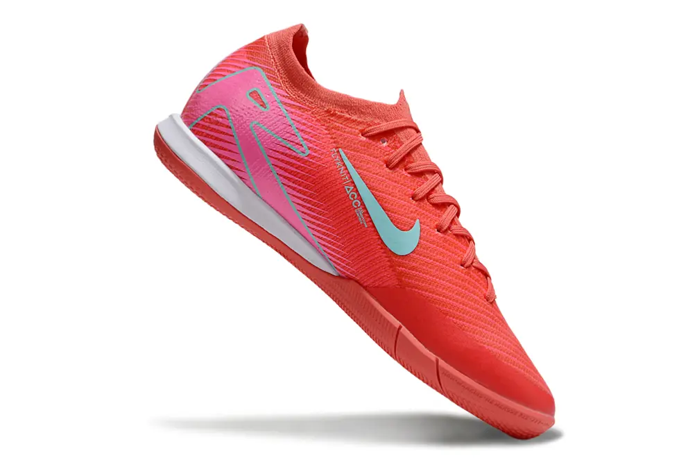 Nike Air Zoom Mercurial Vapor 16 Elite IC - Red/Aqua Blue/Flamingo Pink