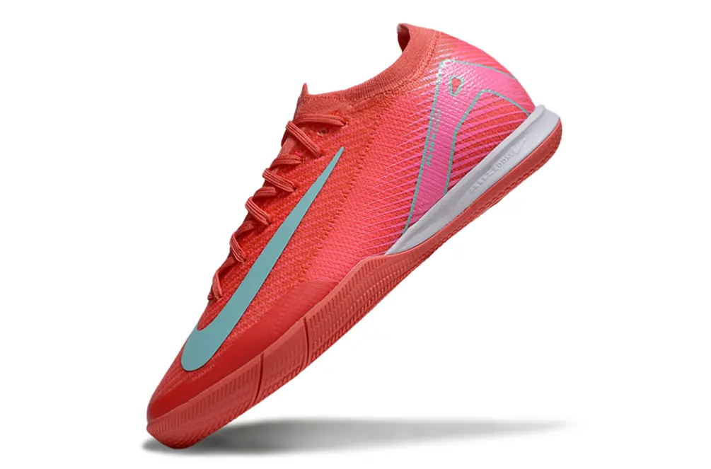 Nike Air Zoom Mercurial Vapor 16 Elite IC - Red/Aqua Blue/Flamingo Pink