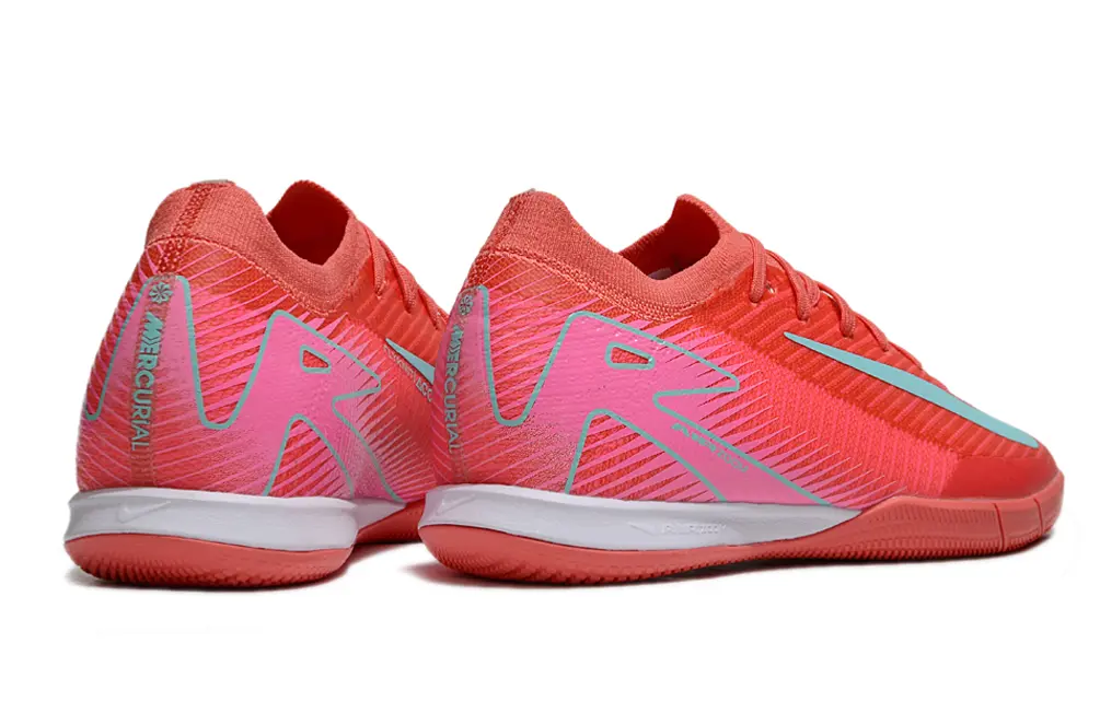 Nike Air Zoom Mercurial Vapor 16 Elite IC - Red/Aqua Blue/Flamingo Pink