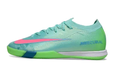 Nike Air Zoom Mercurial Vapor 16 Elite IC - Aqua/Bright Lime/Hot Pink