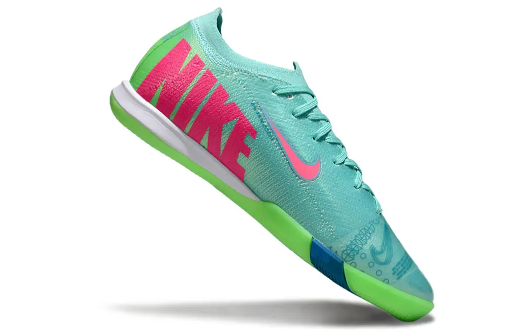 Nike Air Zoom Mercurial Vapor 16 Elite IC - Aqua/Bright Lime/Hot Pink