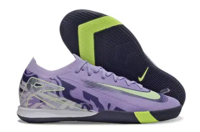 Nike Air Zoom Mercurial Vapor 16 Elite IC - Purple/Neon Green/Dark Blue
