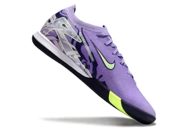 Nike Air Zoom Mercurial Vapor 16 Elite IC - Purple/Neon Green/Dark Blue