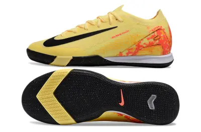 Nike Air Zoom Mercurial Vapor 16 Elite IC - Yellow/Luminous Yellow/Fiery Coral